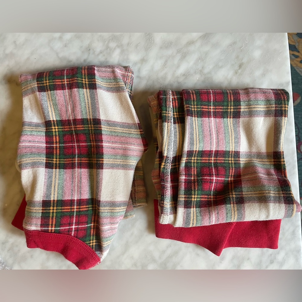 Plaid Hanna Andersson Holiday Pajama Set